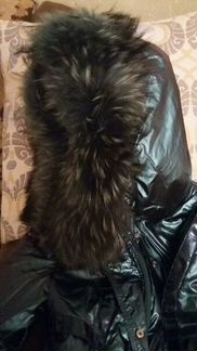 Зимний теплый пуховик