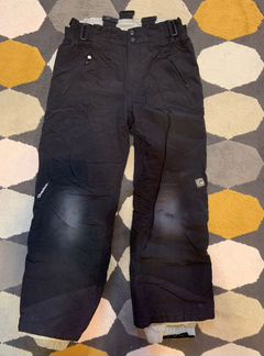 Зимние утепленные штаны р.158