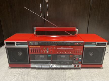 Магнитола Aiwa w90 red. TOP