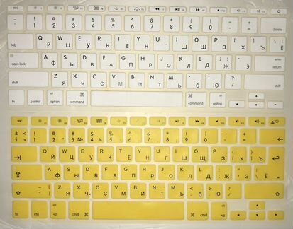 Накладка на клавиатуру macbook