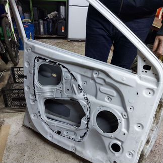 Дверь левая передняя хендай крета 2016Г