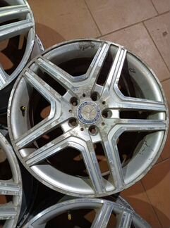 Диски бу литые R17 на Mercedes