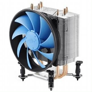 Кулер для процессора Deepcool gammaxx 300 (S775/1151/1366/AM4/AM3/FM2/S939, 120mm, 900-1600rpm, 4pin, 17.8-21dB, Al+Cu, 473g) gammaxx300