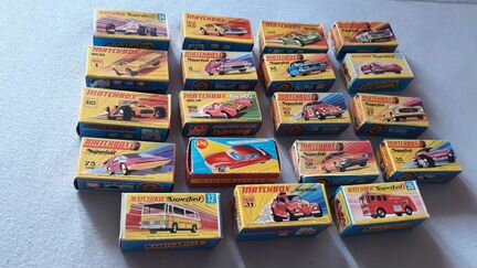 Matchbox superfast модели машин