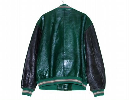 Кожаная куртка-бомбер Avirex Винтаж 1980-х годов