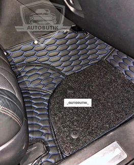 3D Коврики,премиум качества из Эко-Кожи