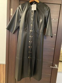 Кожаное платье