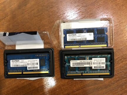 Оперативная память ноутбука