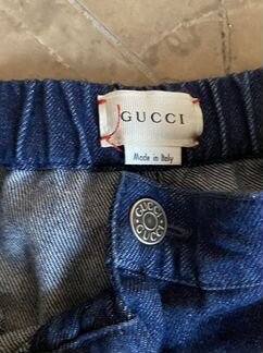 Джинсы gucci kids original 8/10 6лет