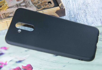 Чехол-накладка для huawei Mate 20 Lite fashion TPU матовый черный