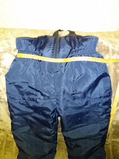 Зимние брюки типа комбинезон