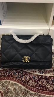 Новая стеганая женская сумка через плечо черная