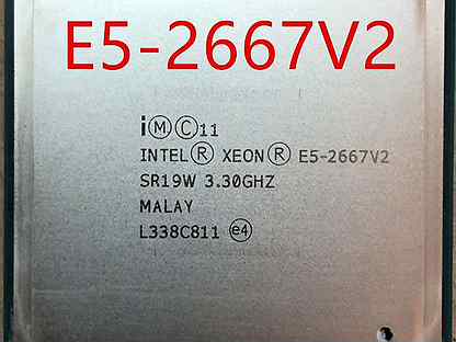 E5 2667 v2. Процессор e5 2667 v2 характеристики.