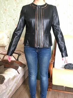 Куртка кожаная