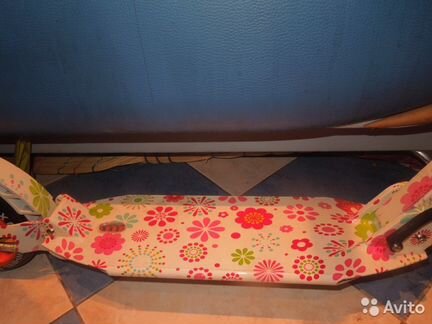 Новый прогулочный самокат с амортизатором