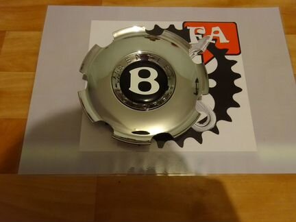 Крышка ступицы колеса Bentley R20 Хром