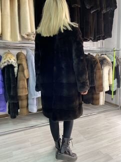 Шуба норковая Blackglama 42/44