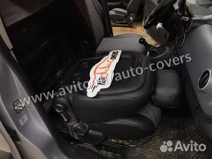 Чехлы на сиденья Пежо Партнер фургон 2 места