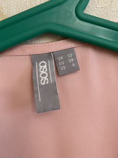 Атласное платье ASOS Design
