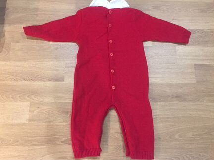 Комбинезон боди шерстяной на 2-4 мес