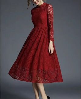 Платье кружевное 42 размер новое