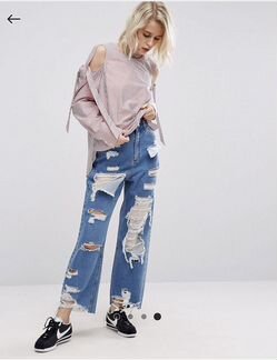 Хлопковый топ ASOS