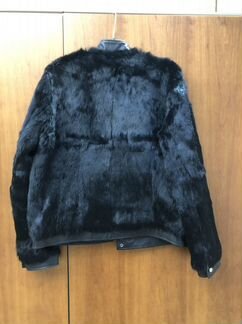 Куртка из кролика и кожи