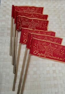 Флажок на демонстрацию СССР