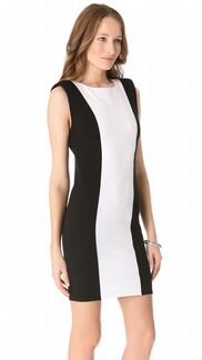 Платье с подплечниками Alice&Olivia