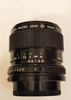 Canon Macro FD 50mm/3.5