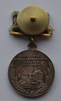 Малая серебряная медаль ВДНХ