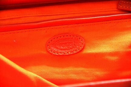 Сумка оранжевая Tods, оригинал