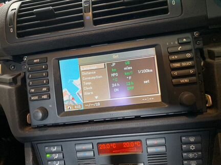 Магнитола Bmw 5 E39 M54B30 2001