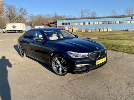 BMW 7 серия 4.4 AT, 2017, битый, 40 000 км
