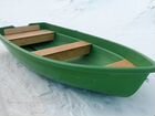 Пластиковая вёсельная лодка Виза Тортилла - 4 Эко
