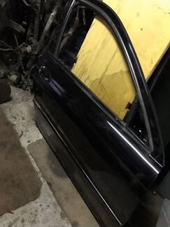 Дверь передняя правая jaguar x-type черная в цвет