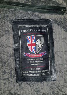 Кожаная куртка Finshley&Harding, размер XL, Кожа