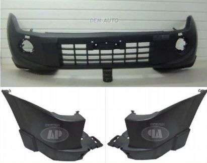 Бампер для Мицубиши Паджеро /Монтеро 2007 2014