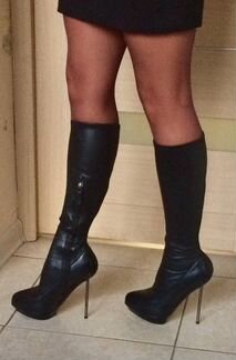 Сапоги Nando Muzi кожаные