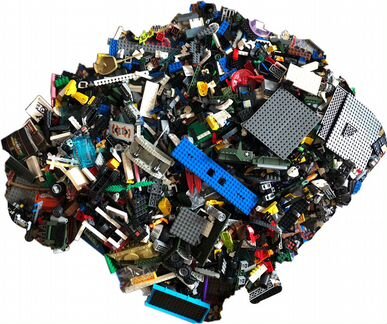 Lego Россыпью, а также минифигурки