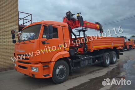 Камаз 43118 с манипулятор Инман