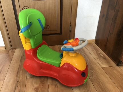 Детская автомобиль-качалка Chicco Quattro (4 в 1)