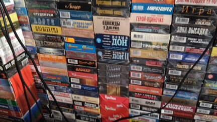 Видеокассеты, коллекция боевиков 600 штук