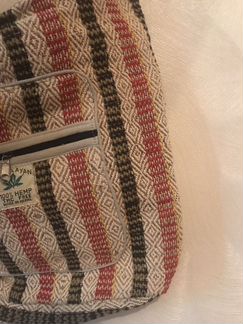 Сумка ручной работы из конопли