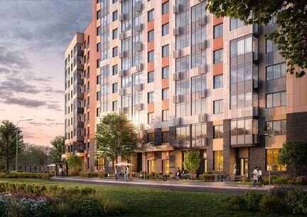 1-к квартира, 28.9 м², 1/17 эт.
