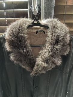 Кожаная куртка мужская 50-52 размер