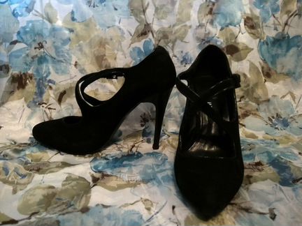 Туфли замшевые carlabei