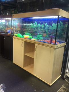 Нов. акв. 121х41х66см+ фильтр. Бесплатн. доставка