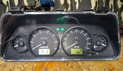 Комбинация приборов нового образца.2123,21214