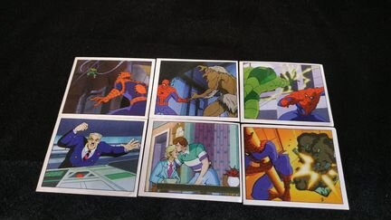 Стикеры Человек-Паук Spider-Man Panini 1995
